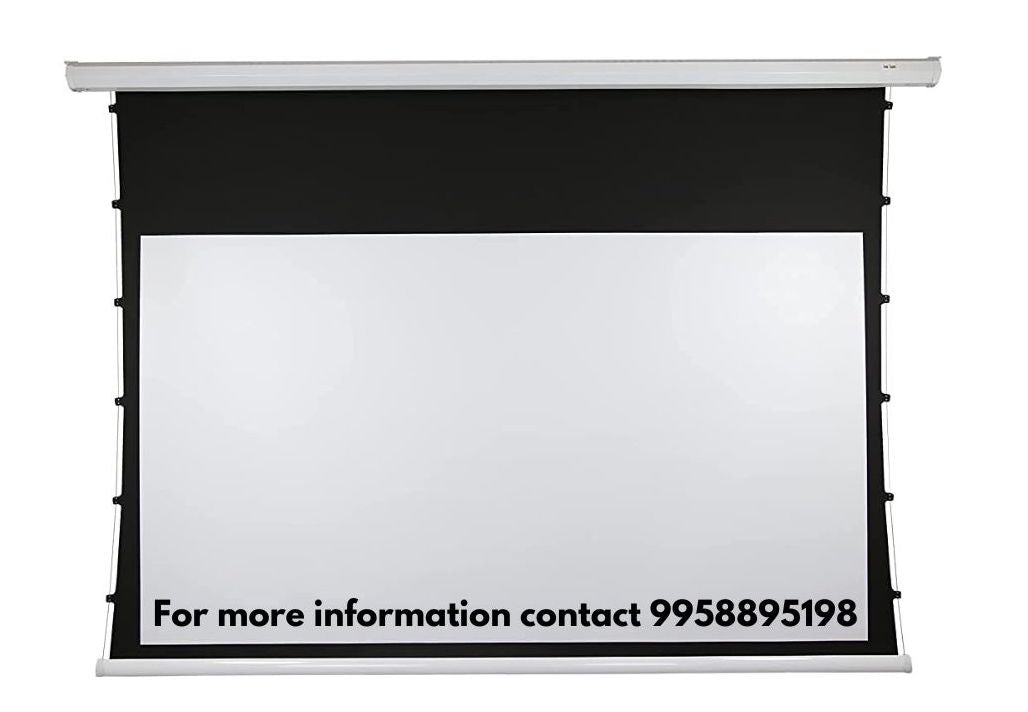 Inlight Tab Tensioned Motorised Projection Screen (16:9 Format) - Supports 1080P-UHD-3D-4K.